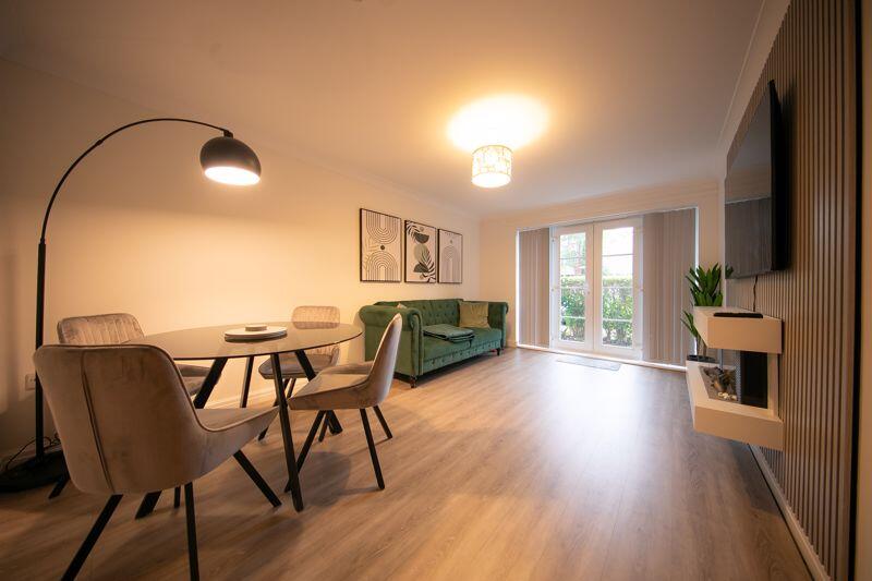 Living and dining room
