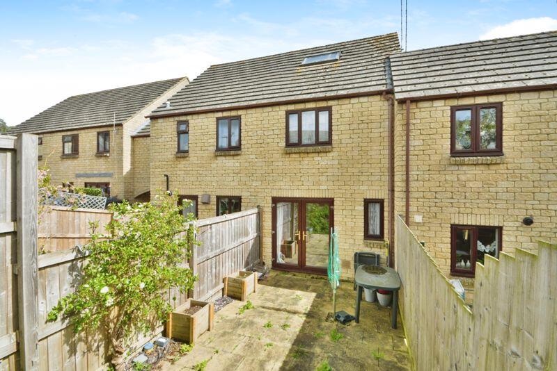 Rear view of property