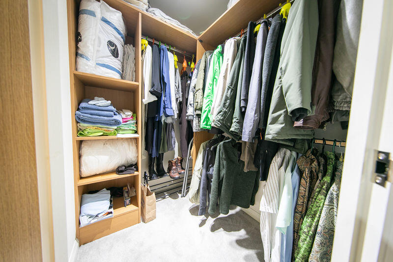 Walk in wardrobe