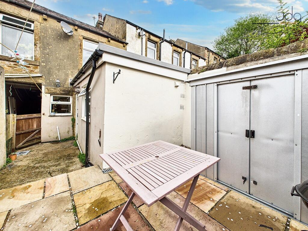 Rear of the property