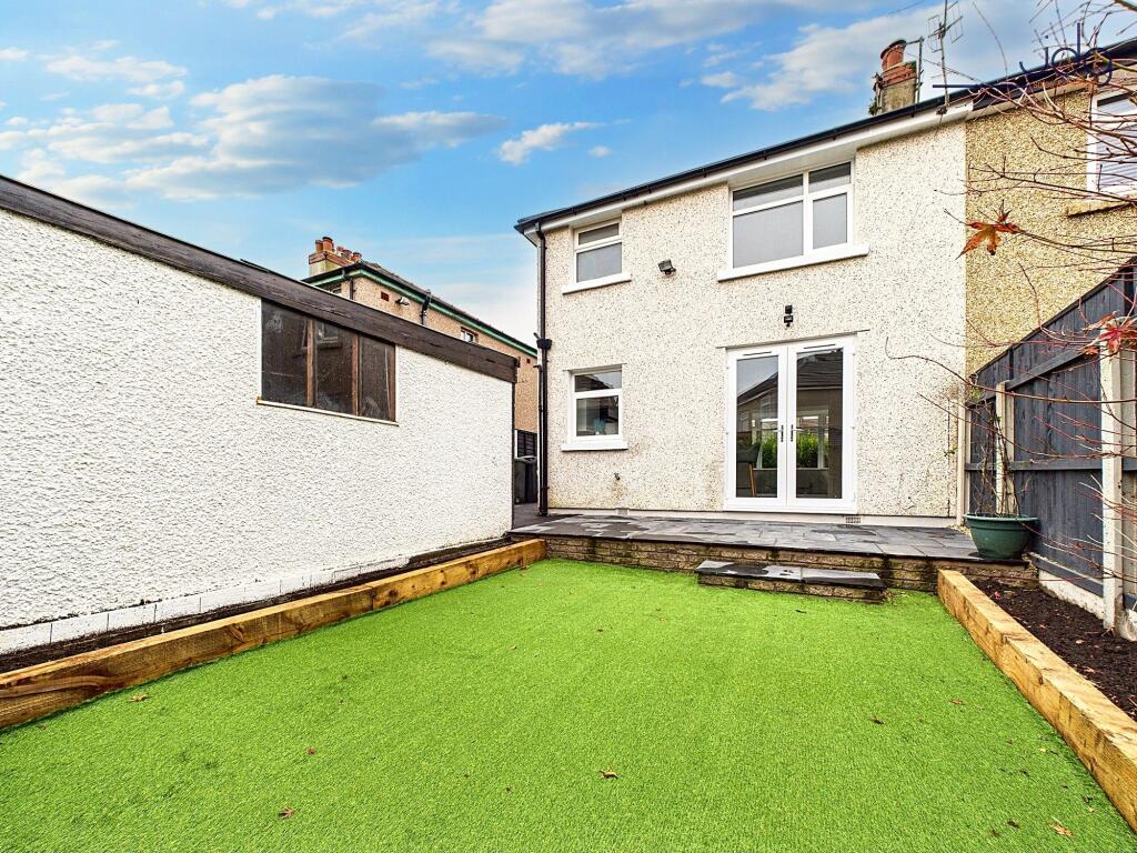 Rear of the Property