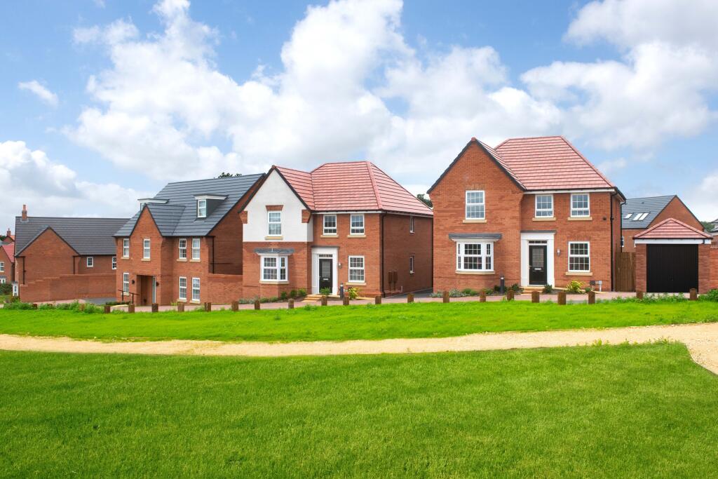 External view of new homes at Thorpebury