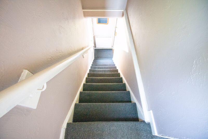 Stairwell to the upper floor