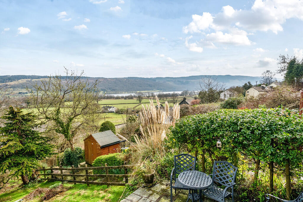 View from garden 