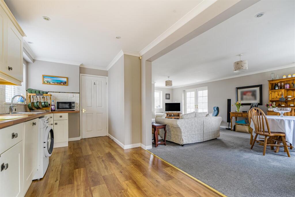 Kitchen into Sitting/Dining