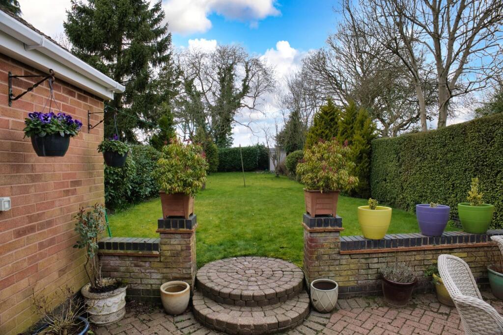 Rear garden