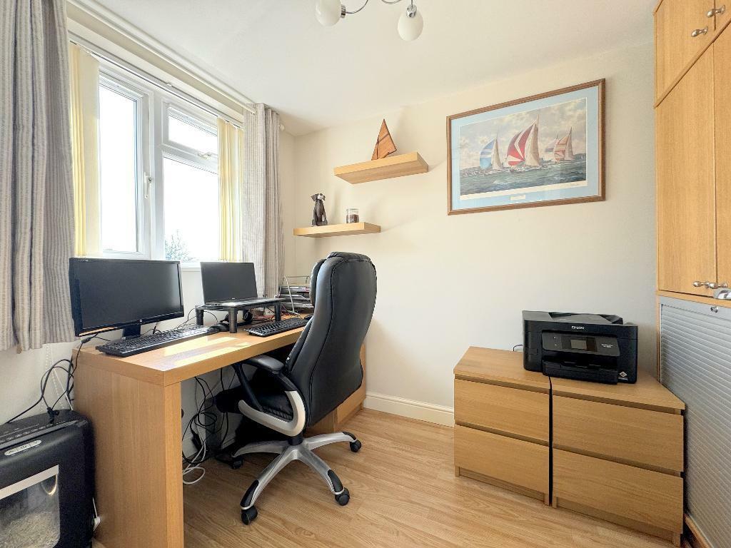 Downstairs home office
