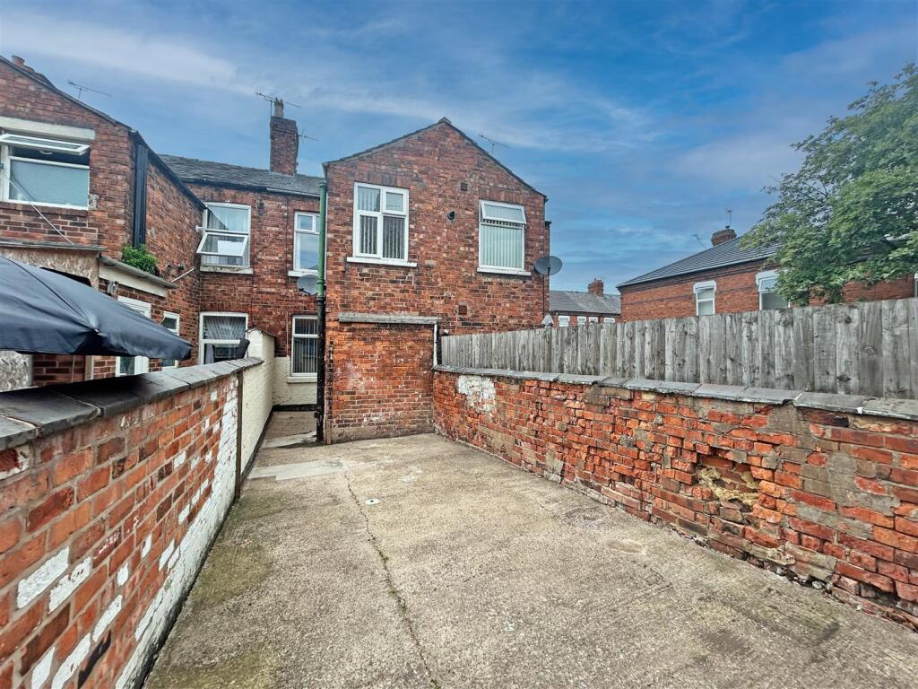 Rear of Property