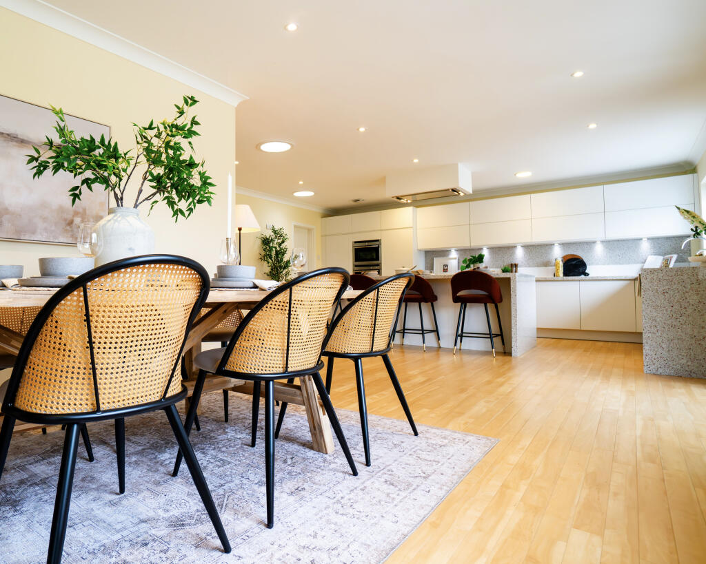 Open plan living space