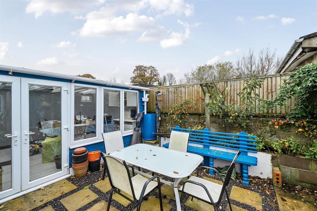 Garden room and terrace