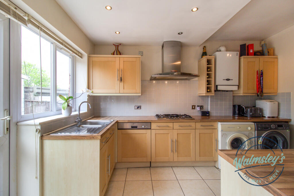 Kitchen from dining extension