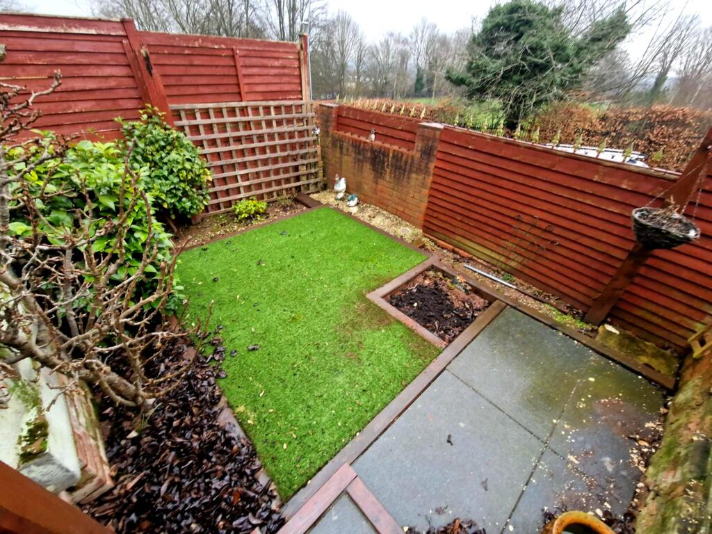 Rear garden