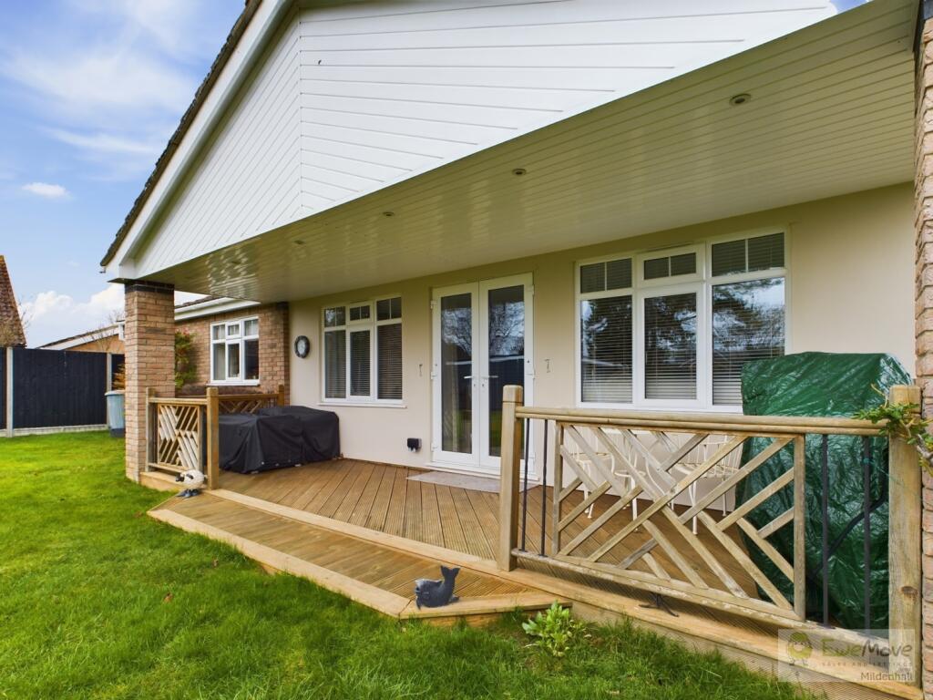 Rear porch