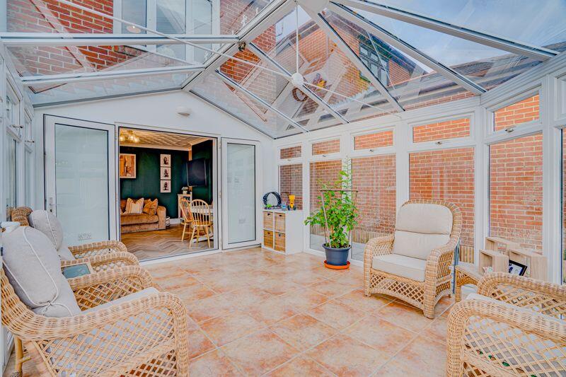 Inside conservatory
