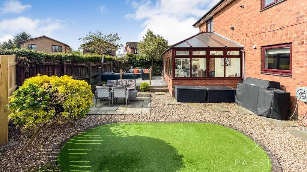 Rear garden.