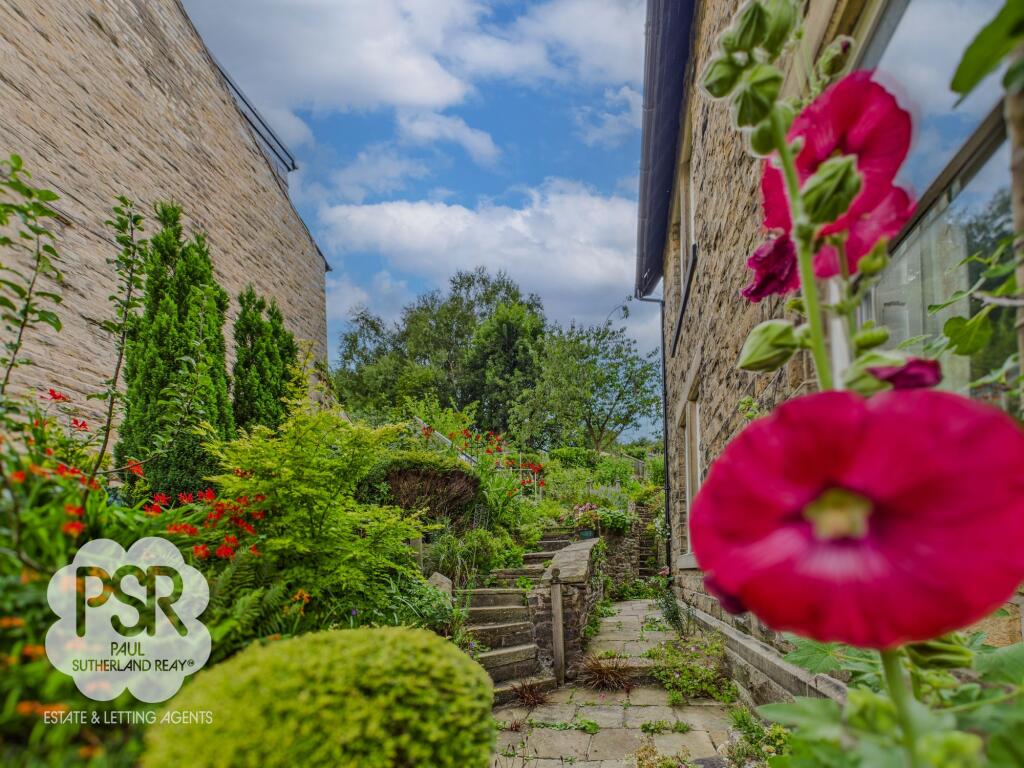Towards the Elevated Rear Gardens