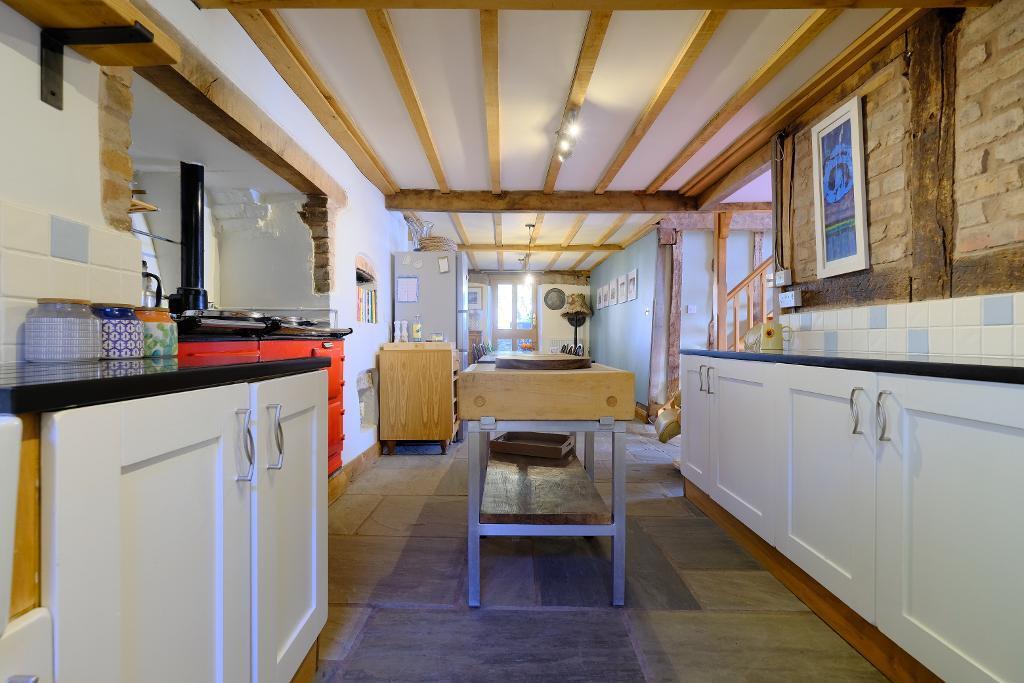 Kitchen and across to dining area