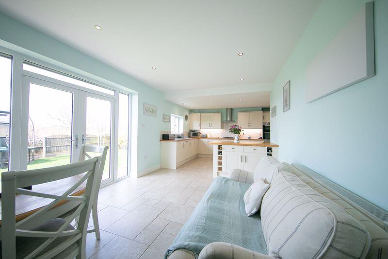 Kitchen, living &amp; dining space