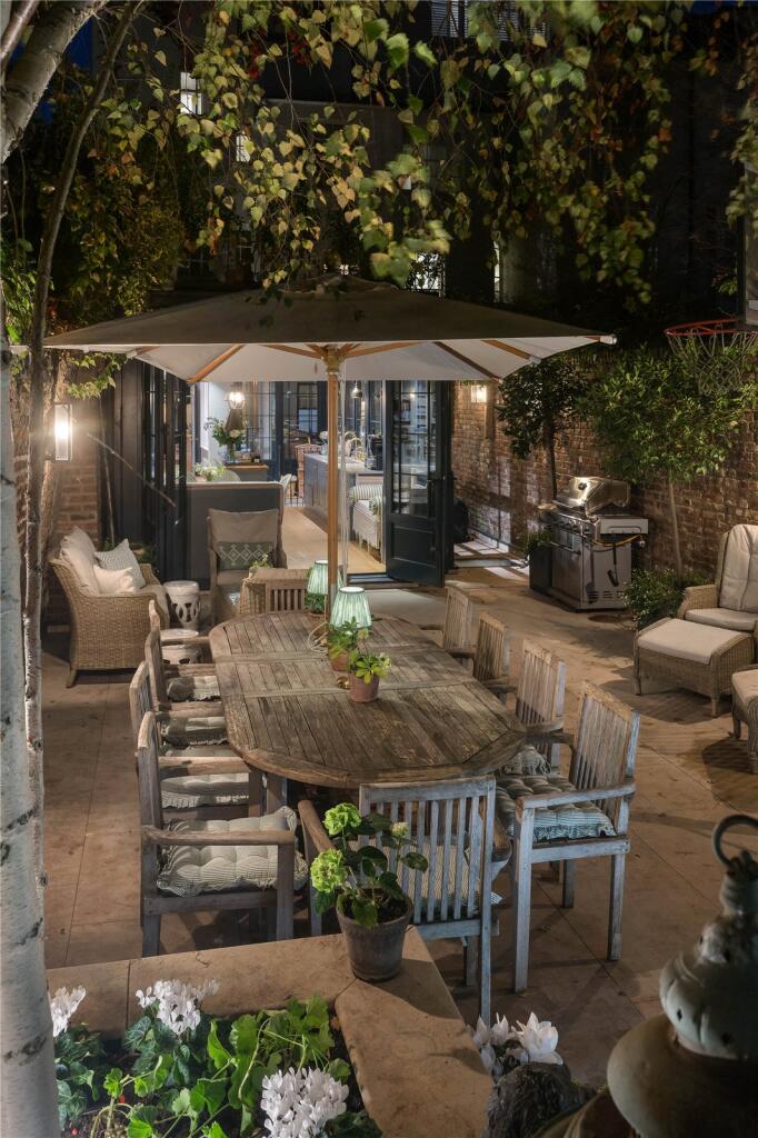 Garden At Night