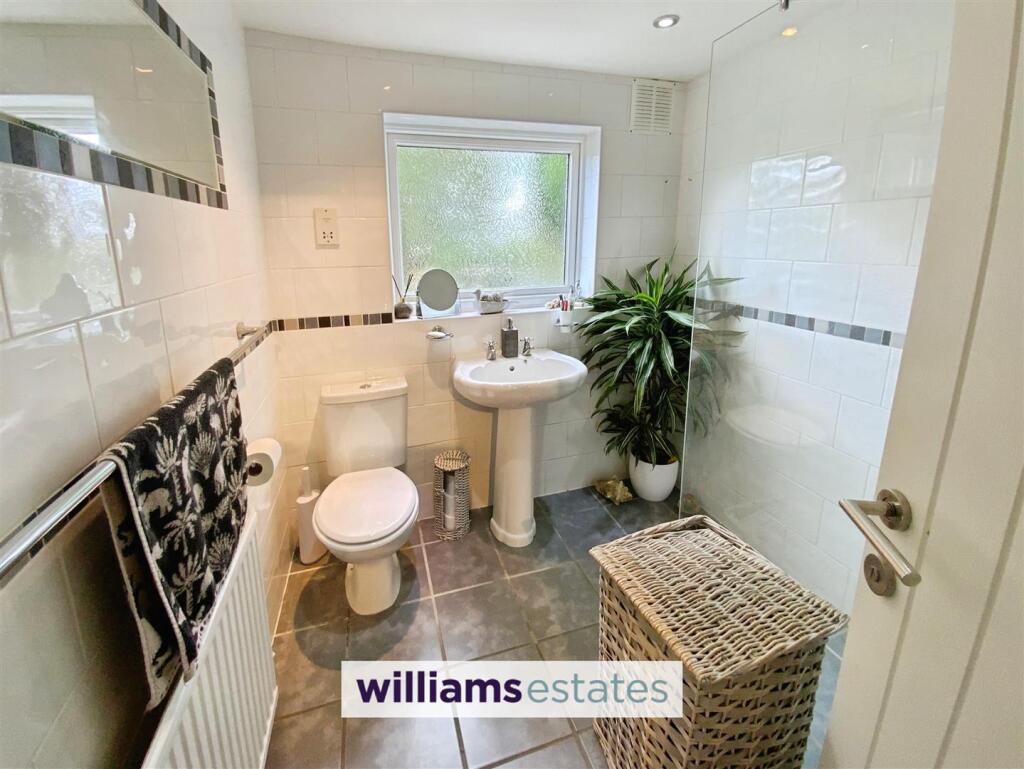 modern shower room