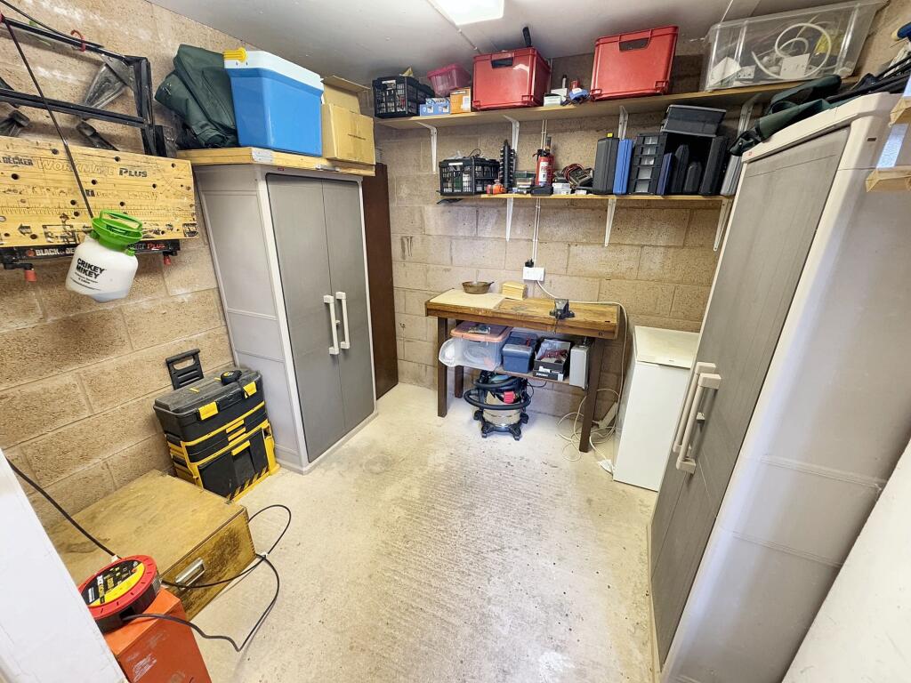 Garage and Store/Hobbies Room