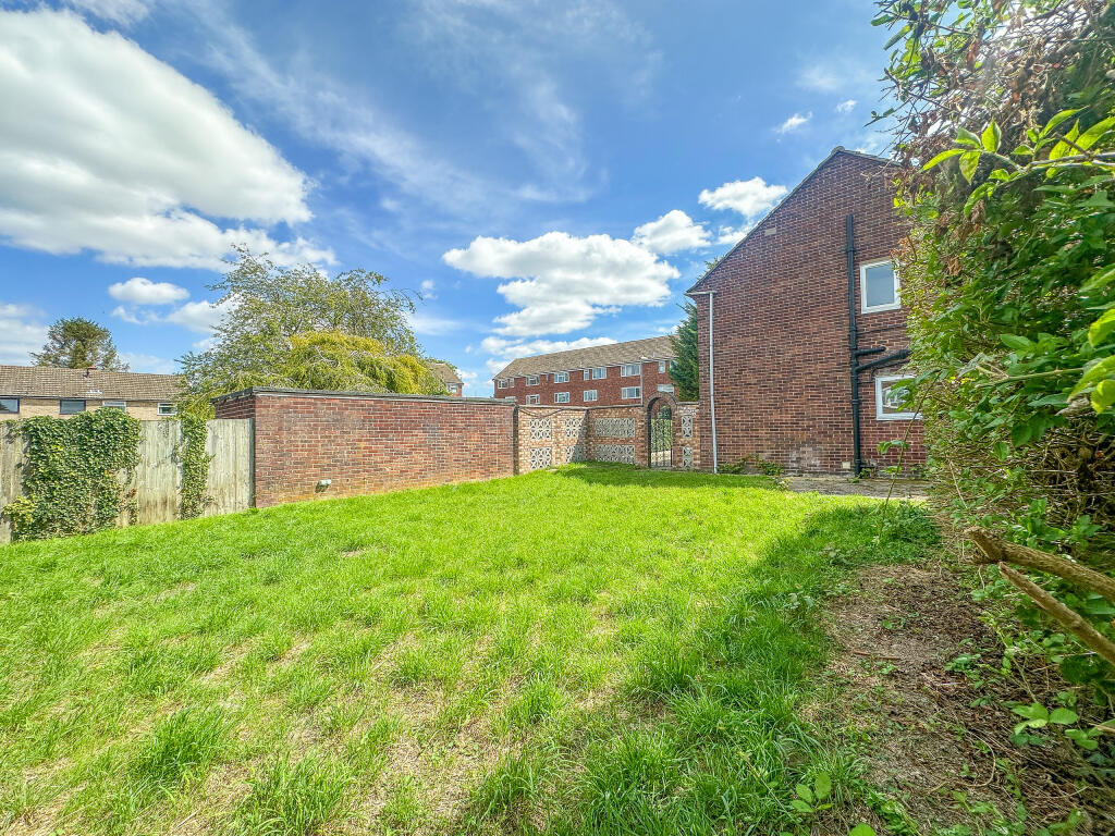 Rear garden