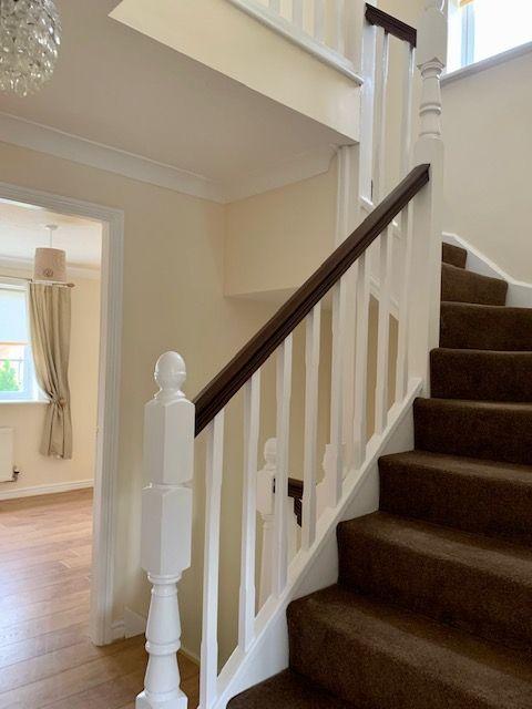 Staircase To Second Floor