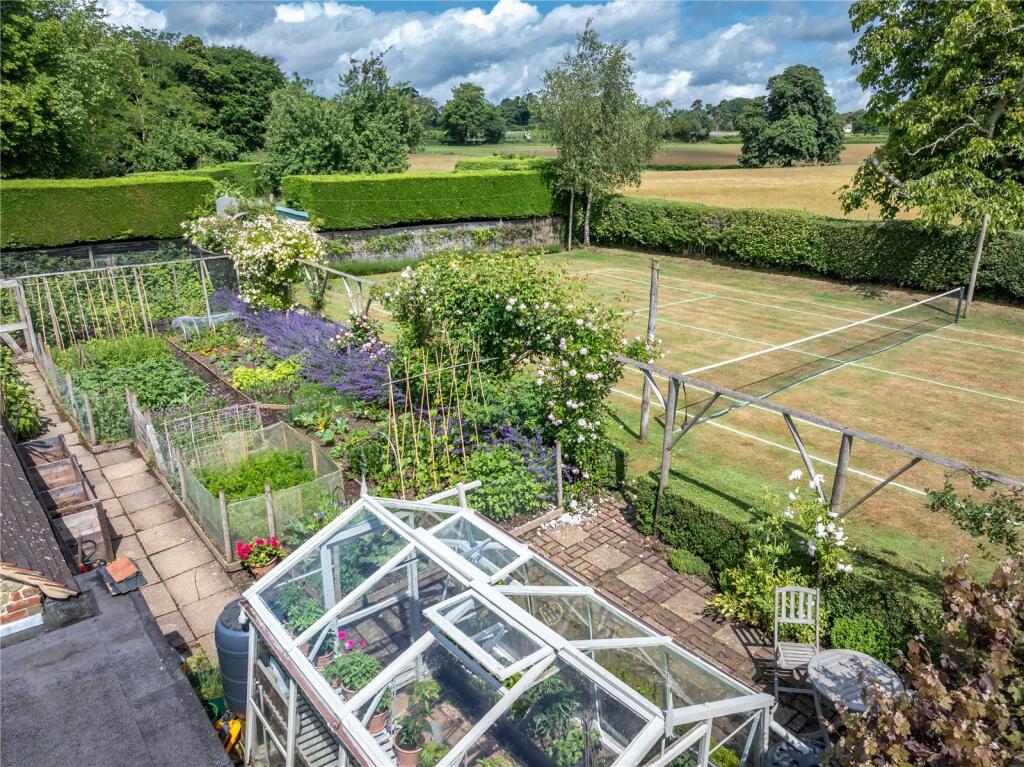 View Of Tennis Court