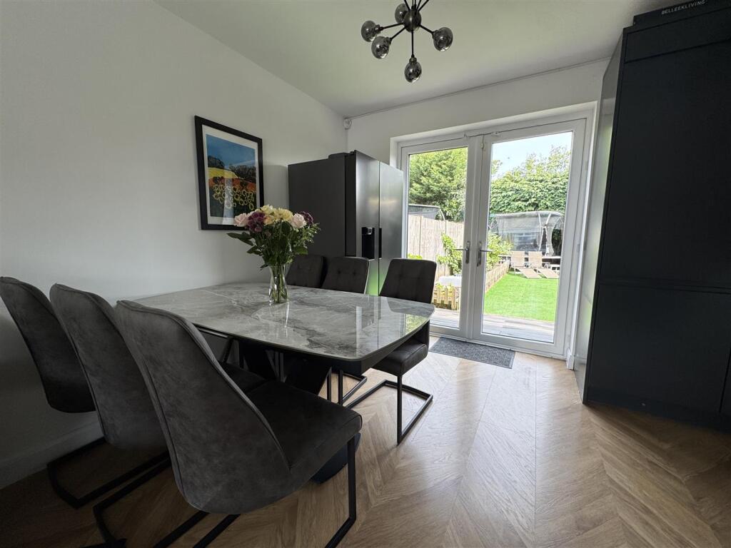 Open Plan Lounge Dining Kitchen Area