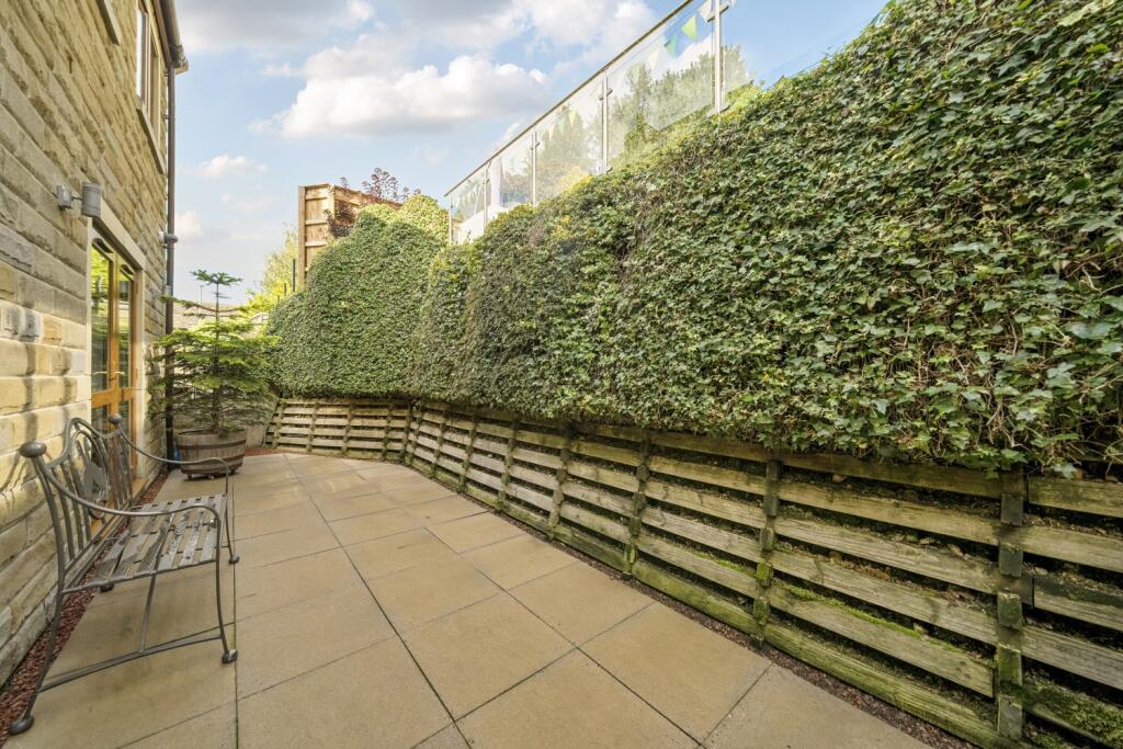 Rear patio