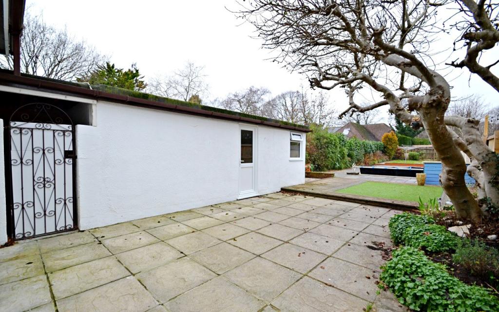 Rear garden
