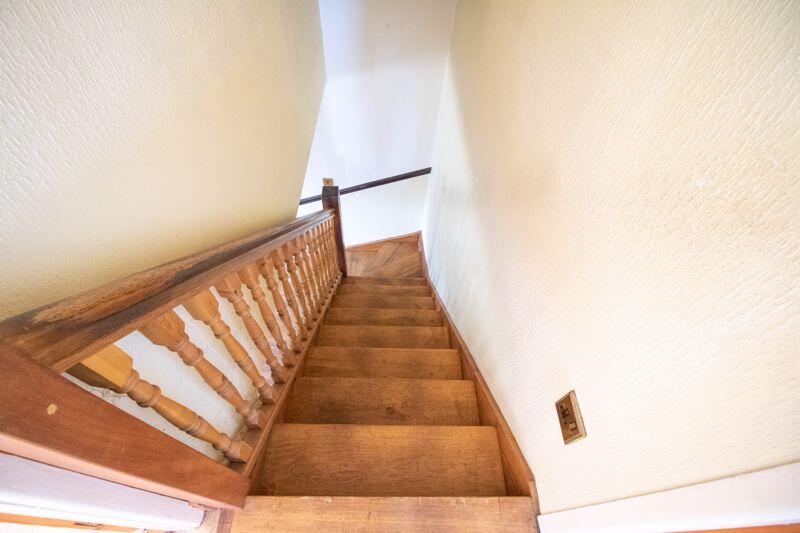 Stairwell to the upper floor