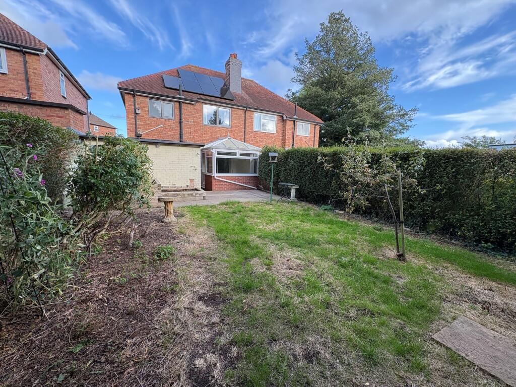 Rear garden
