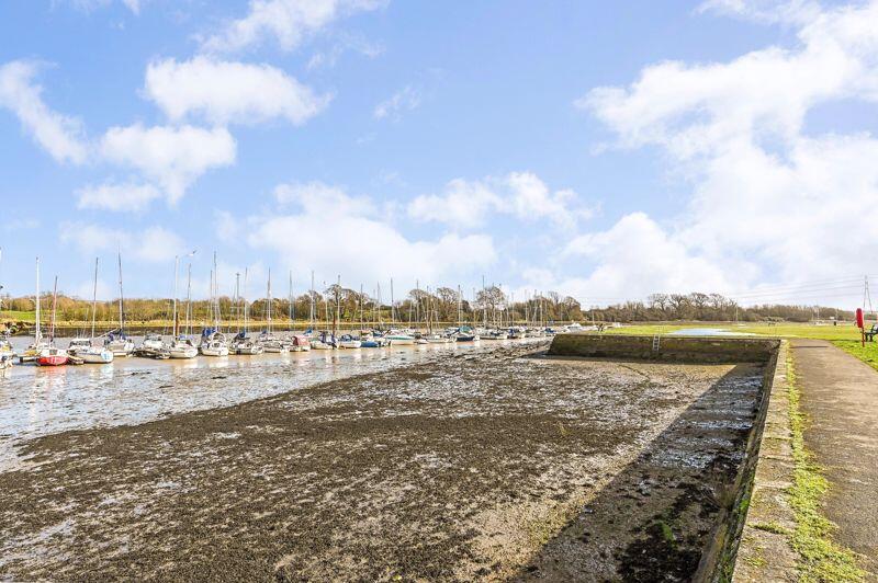 View Of Harbour Tide Out