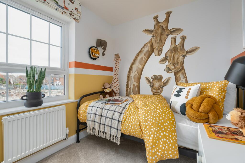 Inside view of the Ingleby bedroom 3. 4 bedroom home.