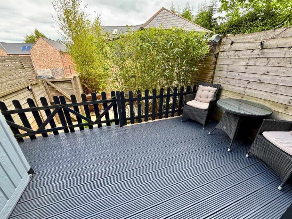 Decked Seating Area