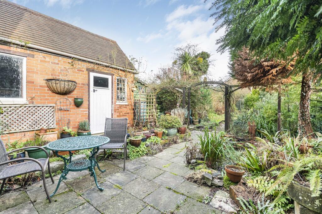 Brick built garage w