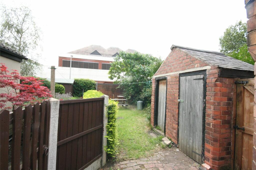 External Rear Sheds