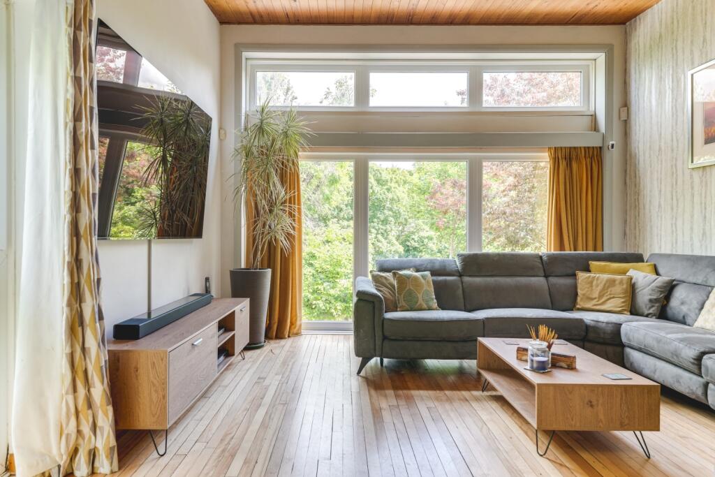 Open plan living room