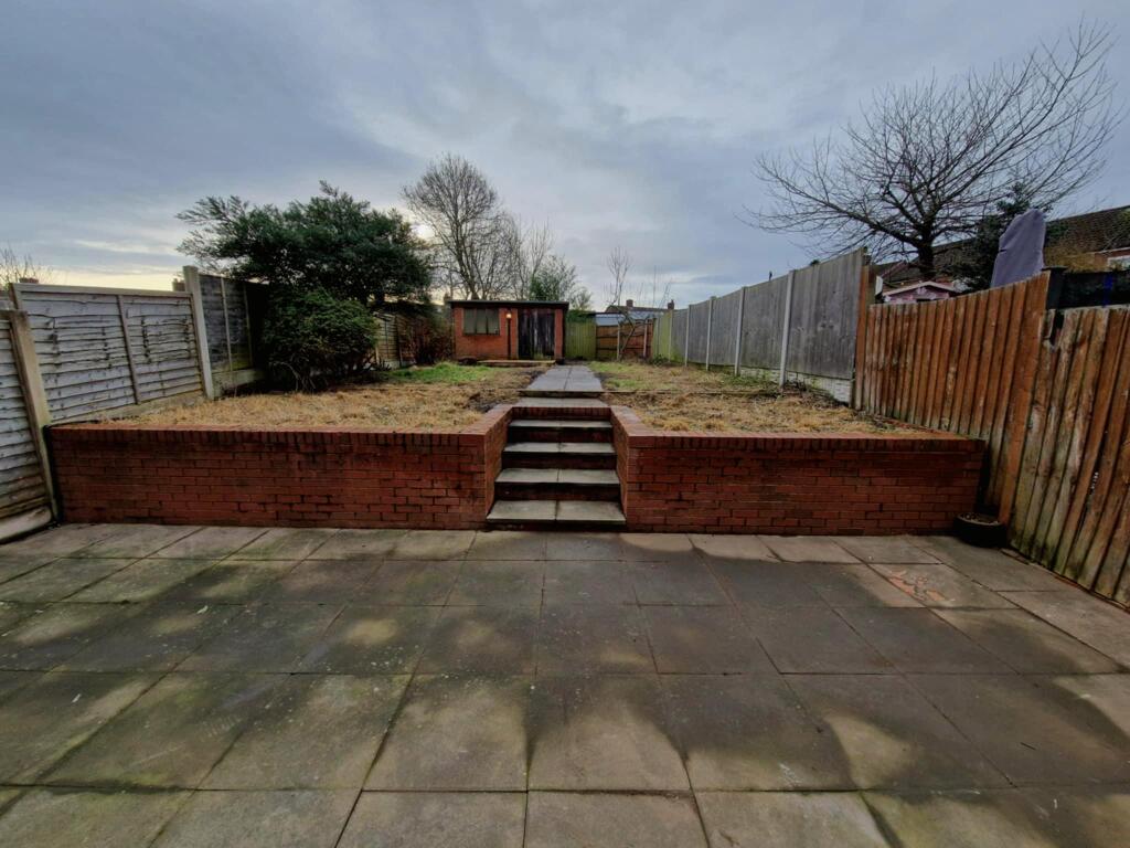 Rear garden