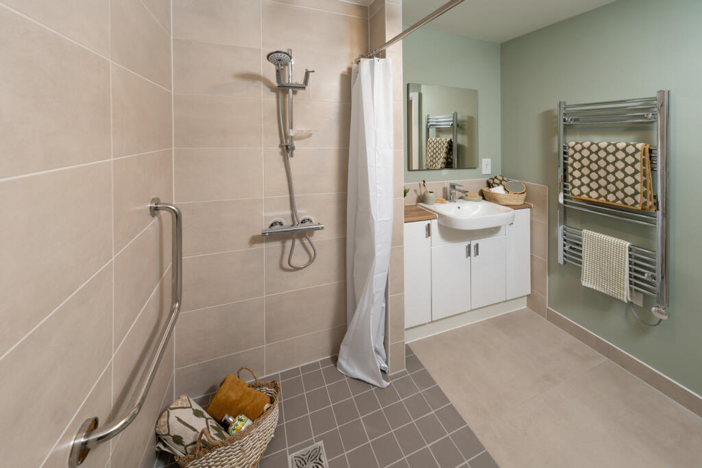 Show home shower room