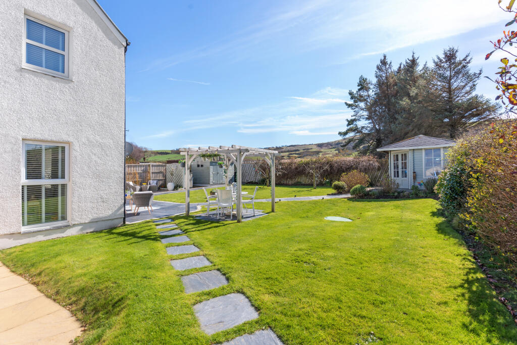 West facing Garden