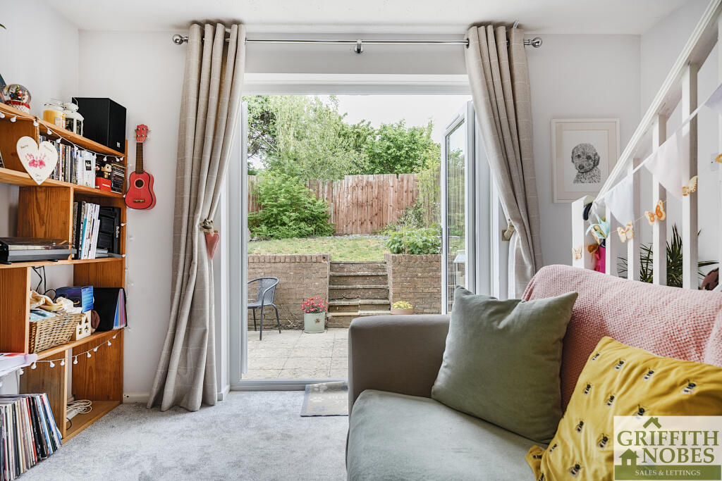 Reception Room into Garden