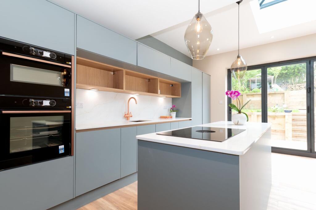 Stunning open plan extended dining kitchen