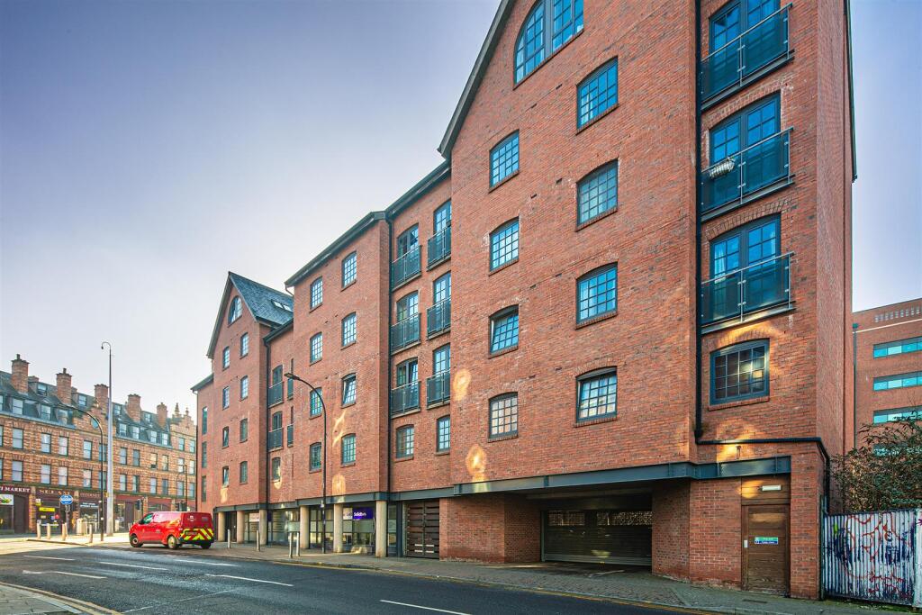 Front of block