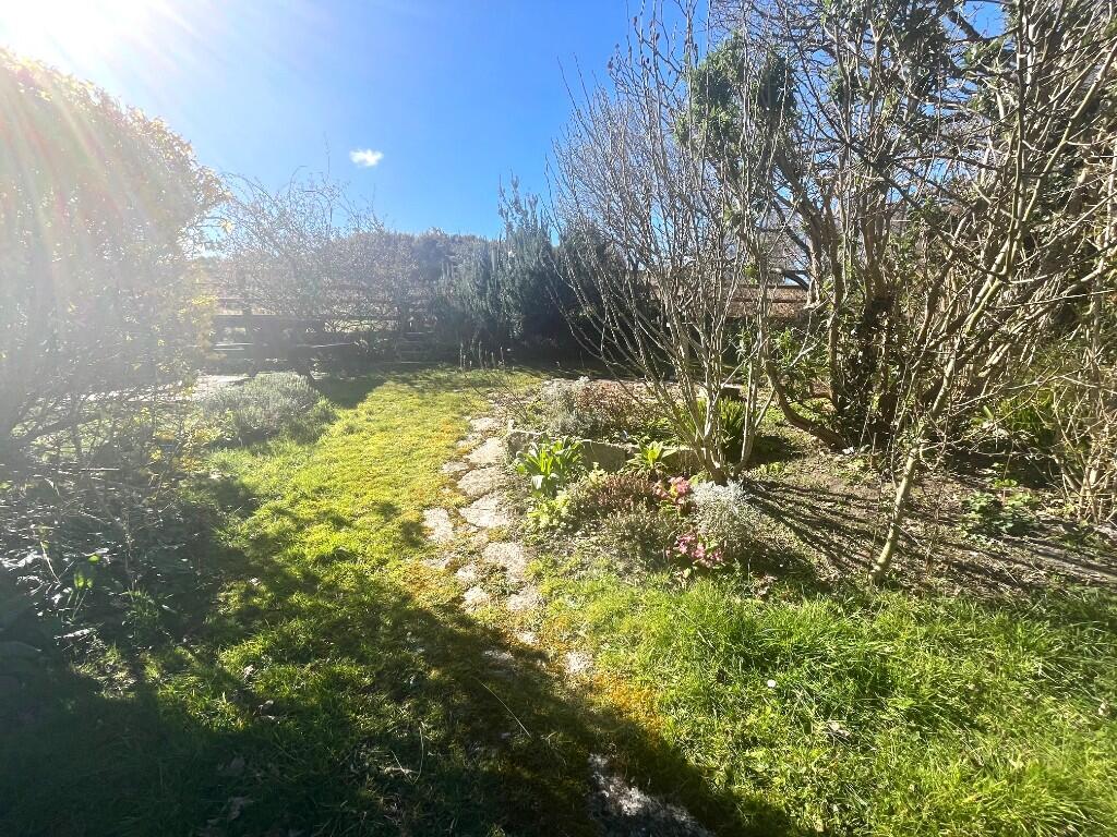 Rear garden