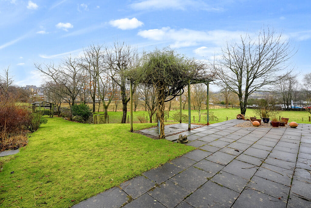 Rear patio