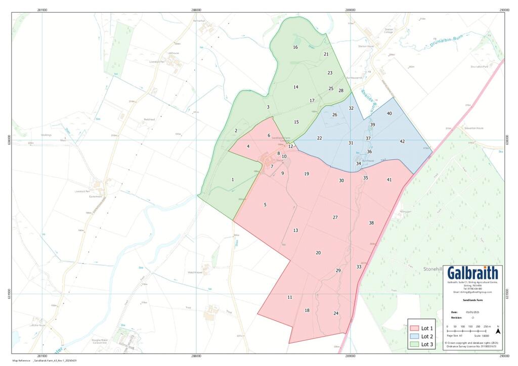 Lotted Boundary Plan