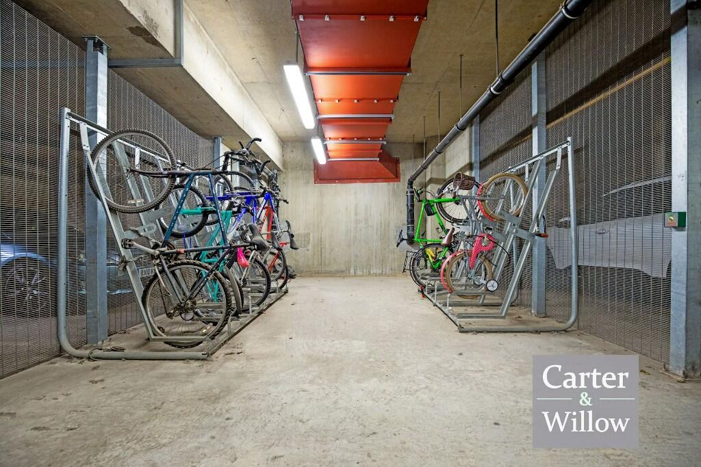 Bike rack room 