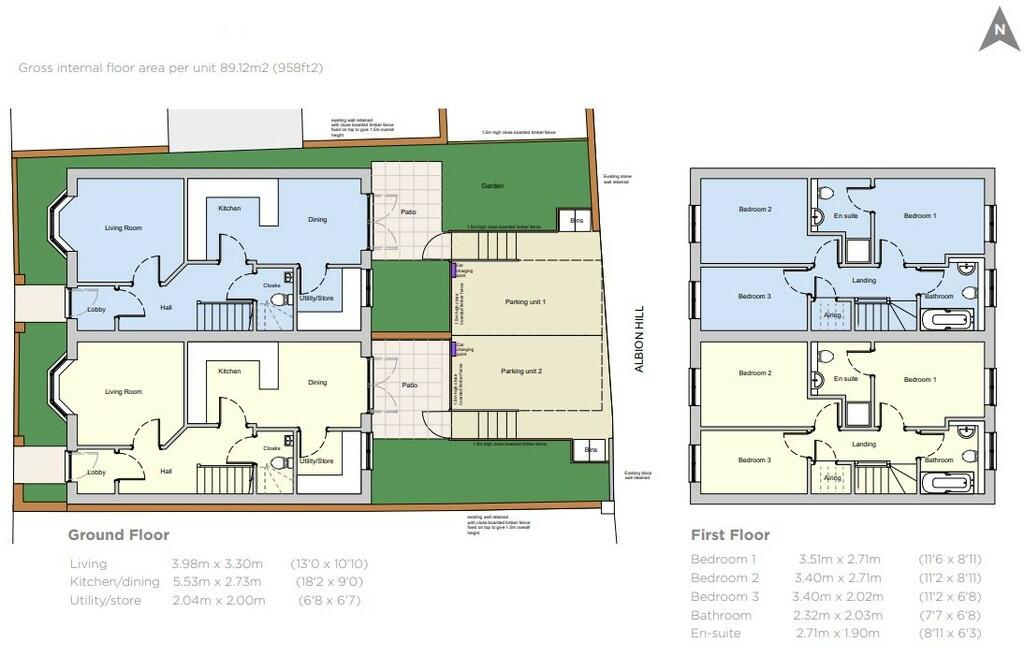 Proposed floor pl...